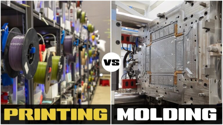 Injection Molding vs 3D Printing: Which Method is Better? - Baiwe Molding
